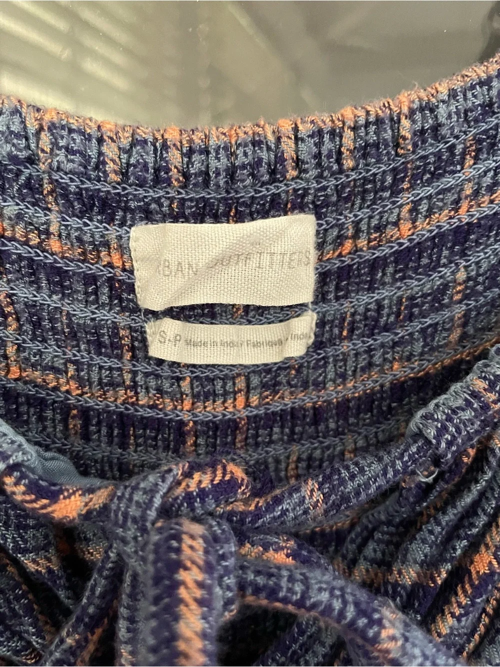 Urban Outfitters Plaid Summer Dress Size Small